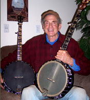 Paul Roberts with Bela Fleck's Missing Link Baritone Banjos