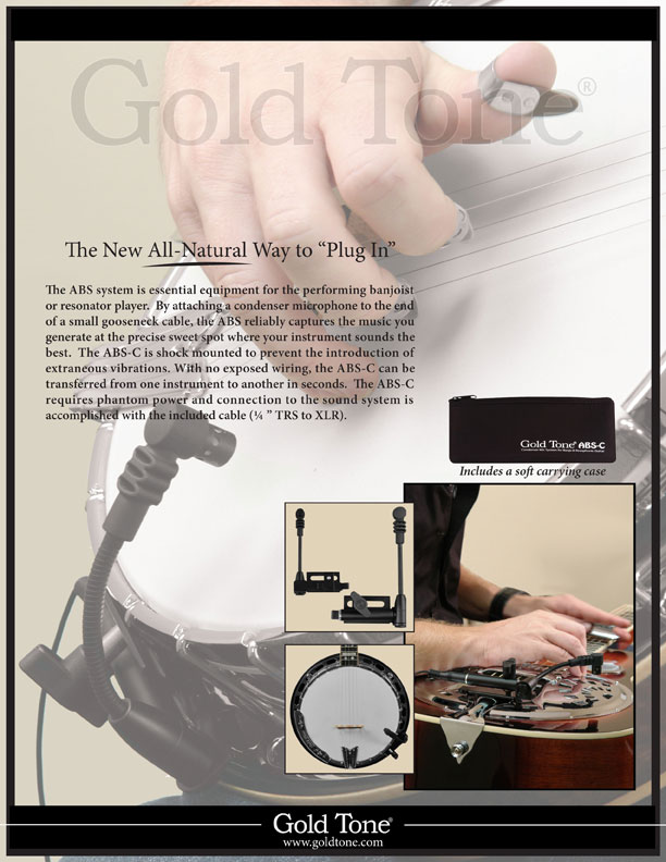 Gold Tone ABS-C Condenser Microphone